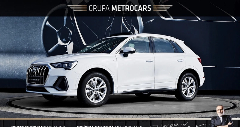 Audi Q3 cena 135899 przebieg: 99888, rok produkcji 2020 z Brańsk małe 596